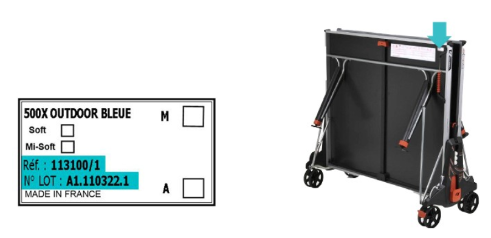 Ref & Lot Number